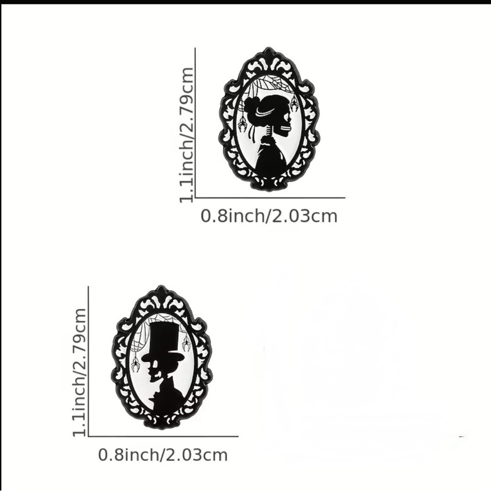 Set of skeleton 💀 lapel pins - Picture 4 of 5